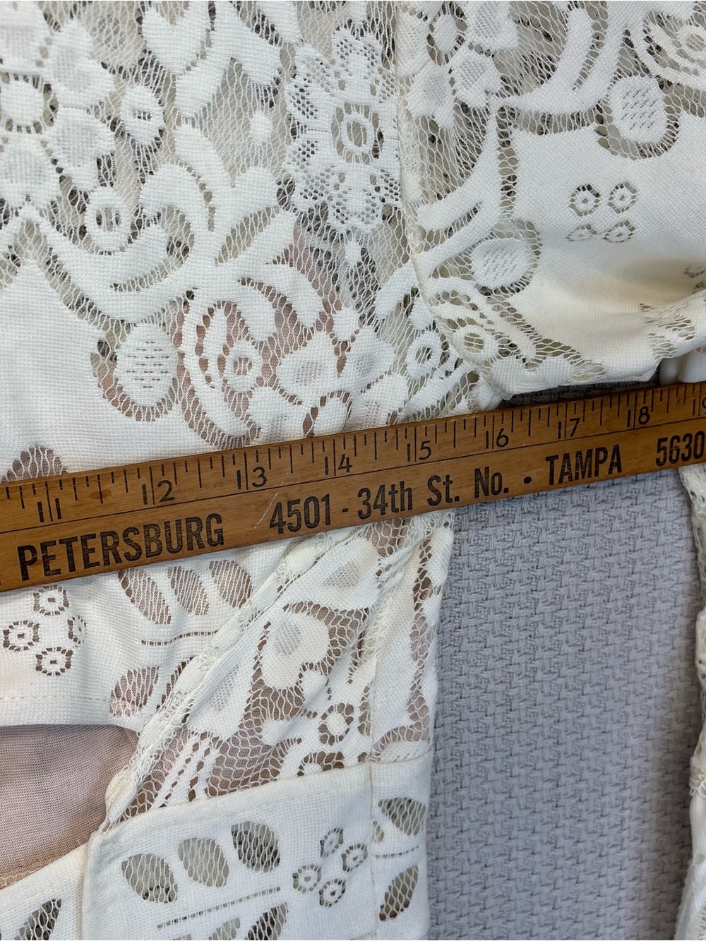 NWT Lace Lovers Folk Song Dress Free People White Whimsical Angel Fairy Boho 4 - Picture 11 of 12
